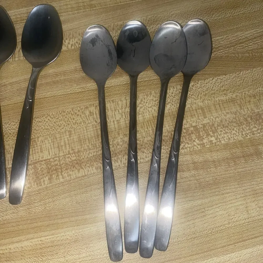 MCM Vintage IS Garden Manor Stainless Steel Flatware 35 Pc Set International USA
